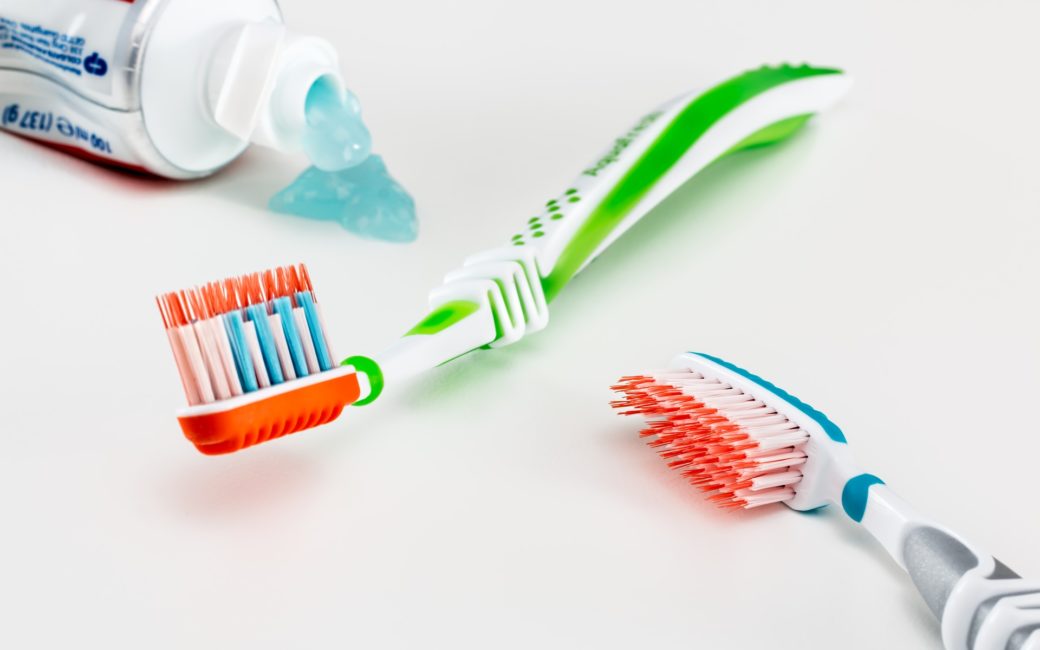 Toothbrush and Toothpaste