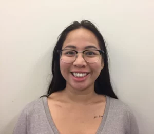 smiling dental patient