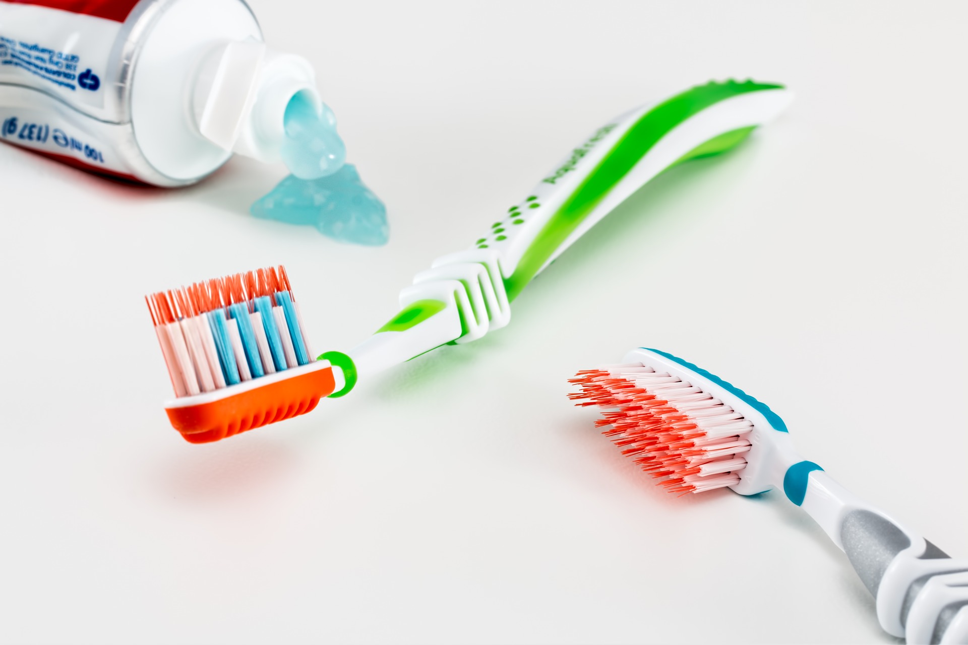 Toothbrush and Toothpaste